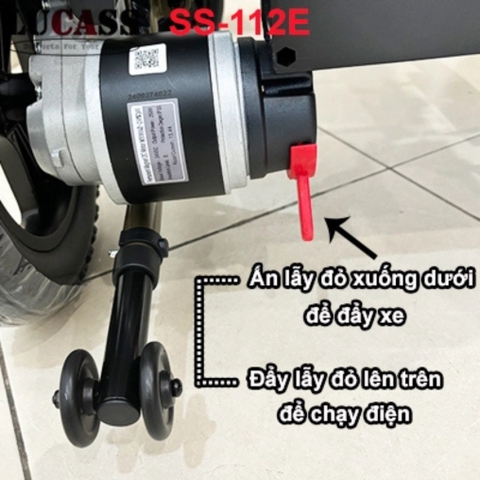 Xe Lăn Điện Phiên Bản Mới Lucass SS-112E