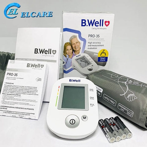 Máy đo huyết áp bắp tay BWell Swiss PRO-35