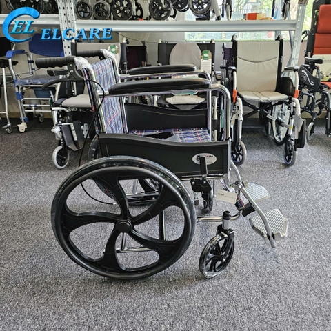 Xe Lăn Lucass X96 Vành Đúc – Gọn Nhẹ, Chắc Chắn, Giá Tốt