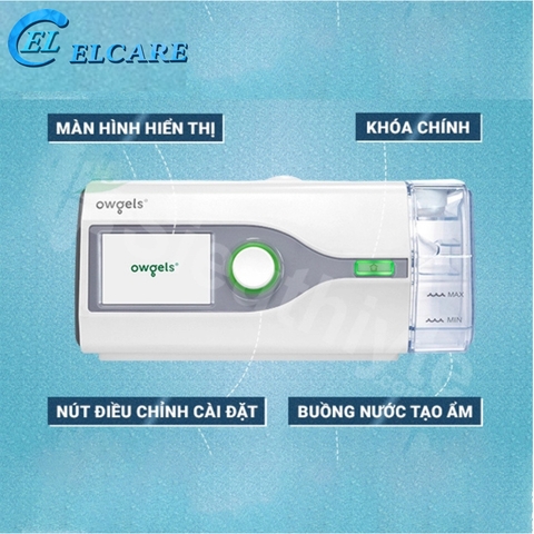 Máy trợ thở BiPAP Owgels OGH-520C