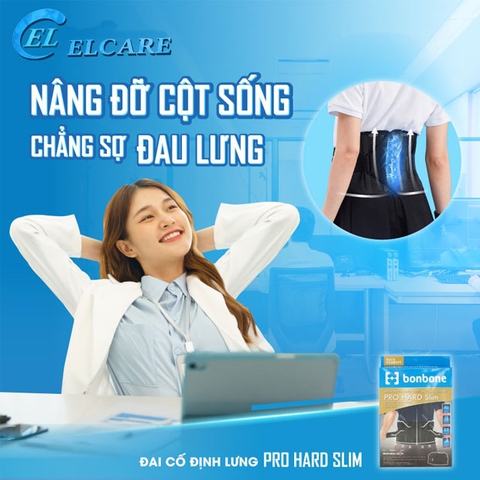 Đai cố định lưng Bonbone Pro Hard Slim