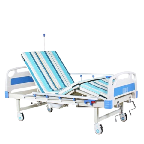 Giường Bệnh Nhân AKIKO A83 - Giường Y Tế 3 Tay Quay New