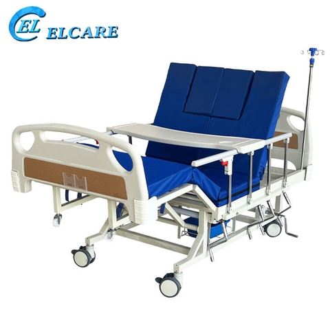 GIƯỜNG BỆNH NHÂN GBM-092 , 05 TAY QUAY NEW