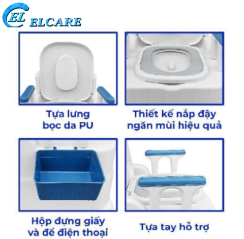 Bô Vệ Sinh Di Động Cao Cấp Oromi BN1