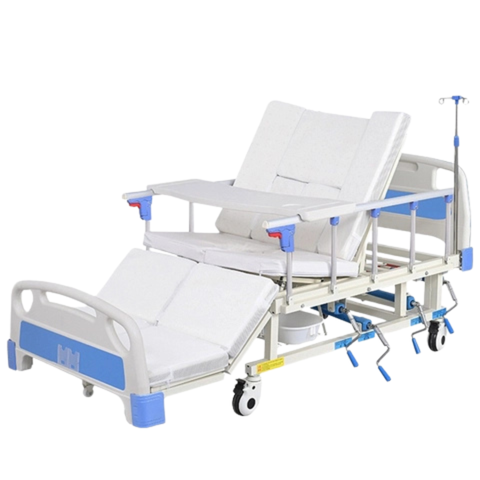 Giường Bệnh Nhân Lucass GB-C41 - Giường Y Tế 4 Tay Quay New