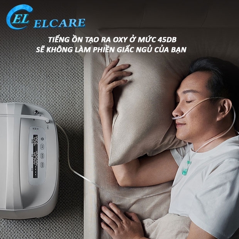 Máy tạo oxy cao cấp Yuwell 9F-5BW siêu êm ái