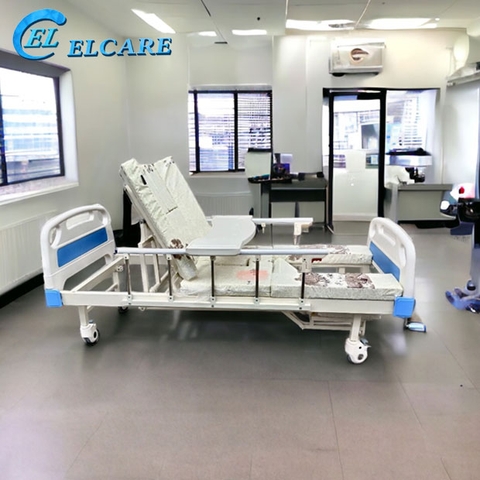 Giường Bệnh Nhân Lucass GB-C31 - Giường Y Tế 4 Tay Quay