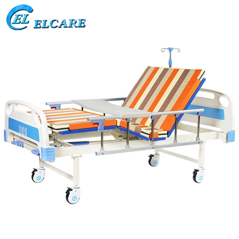 Giường Bệnh Nhân AKIKO A83 - Giường Y Tế 3 Tay Quay