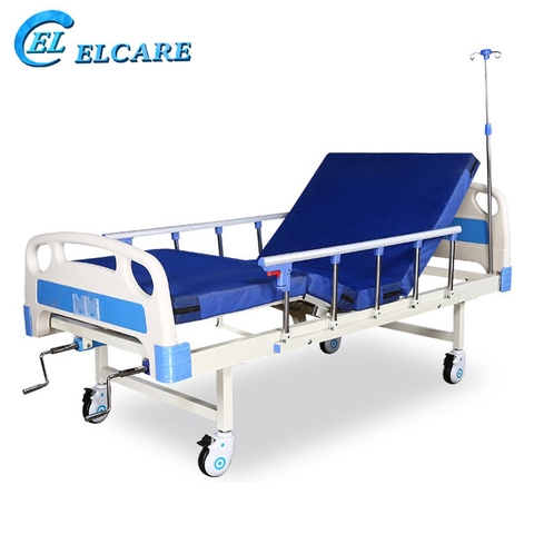 Giường Bệnh Nhân AKIKO A82 - Giường Y Tế 2 Tay Quay