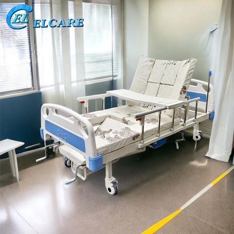 Giường Bệnh Nhân Lucass GB-C31 - Giường Y Tế 4 Tay Quay New