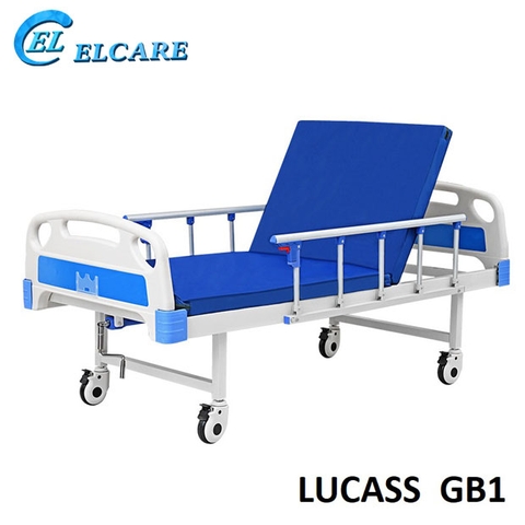 Giường Bệnh Nhân Lucass GB1 - Giường Y Tế 1 Tay Quay New