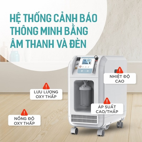Máy tạo oxy Contec OC5B Máy tạo oxy y tế 7L/phút