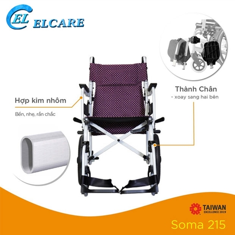 Xe Lăn Cao Cấp Karma SOMA 215 New