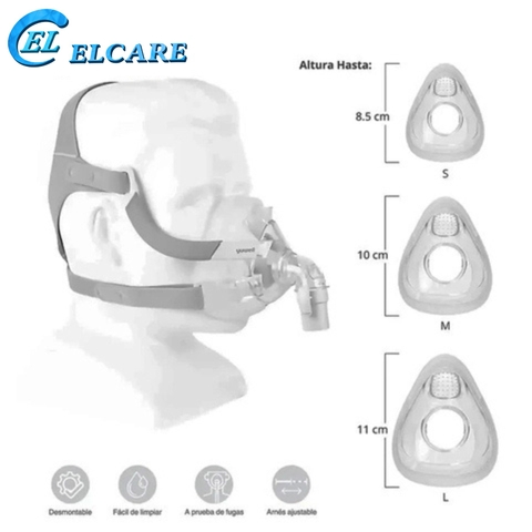 Mặt Nạ Máy Thở Yuwell YF-02 Mặt Nạ Fullface Mask