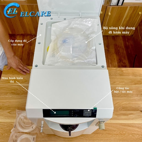 Máy tạo oxy Oromi 10 Lít SZ-5AW Công nghệ Nhật Bản