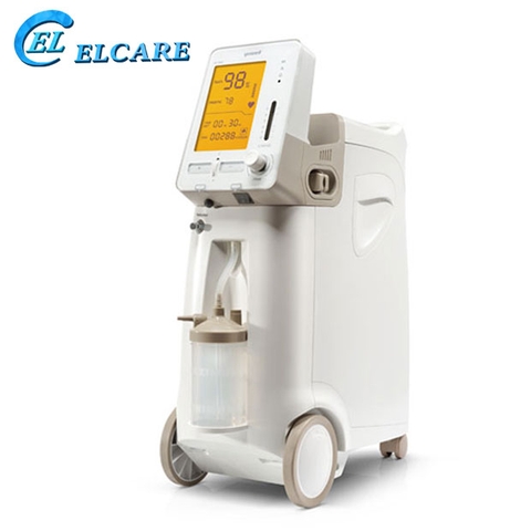 Máy tạo oxy Yuwell 9F-5AW 5L/phút Tích Hợp Đo SPO2 Và Nhịp Tim