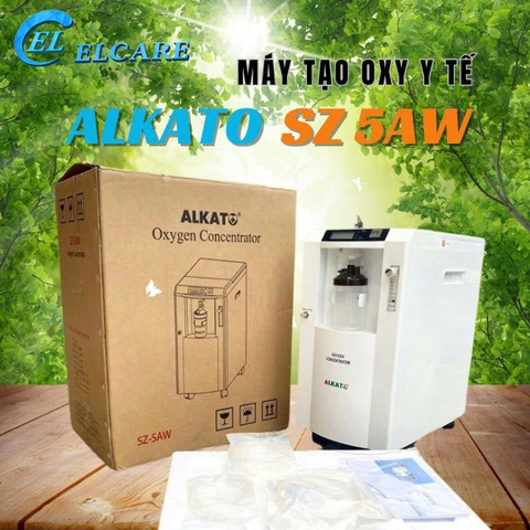 Máy Tạo Oxy Công Nghệ Nhật Bản Alkato 5 Lít kiểu mới 2024