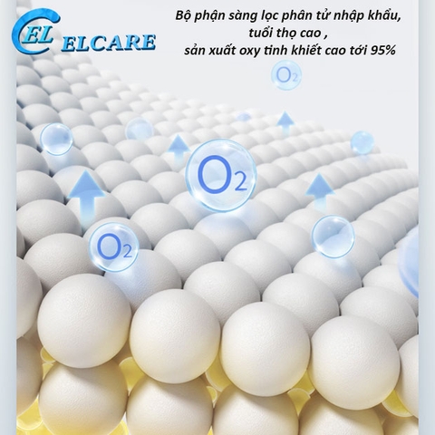 Máy Tạo Oxy Cao Cấp Yuwell 9F-5BW Siêu Êm Ái New