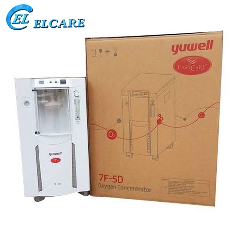 Máy tạo Oxy Yuwell 7F-5D/7F-5DW ( 7F-6W) - 5L/phút