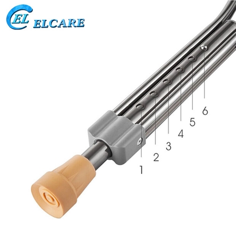 Nạng inox cho người lớn tập đi Lucass C-33