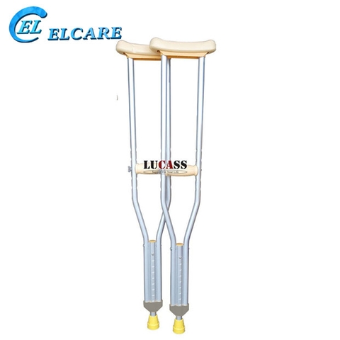 Nạng inox cho người lớn tập đi Lucass C-33