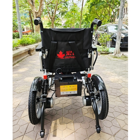Xe Lăn Điện Hongye W510 – Phiên Bản Đời Mới, Thể Thao, Bền Khoẻ Và Có Điều Khiển Từ Xa