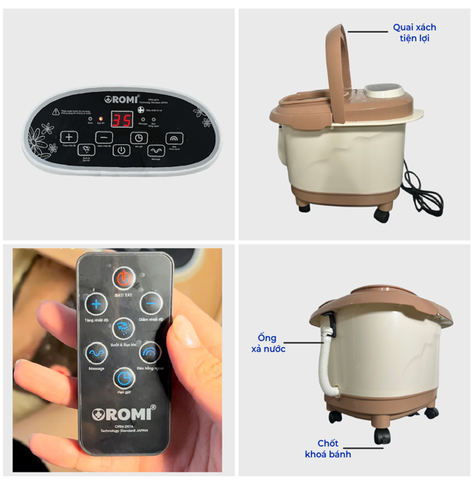 Bồn Ngâm Chân Massage ORM-267A
