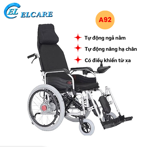 Xe Lăn Điện Akiko A92 Tự Động Ngả Nằm New