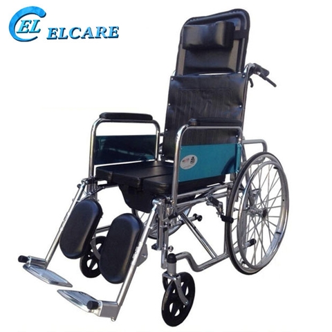 Xe lăn đa năng Lucass X7A  có bô vệ sinh, ngả nằm