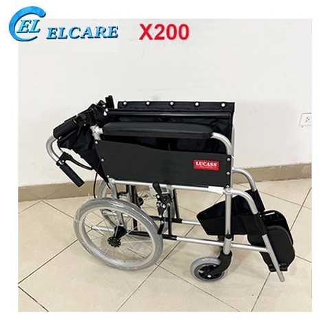 Xe lăn khung nhôm gọn nhẹ Lucass X200 New