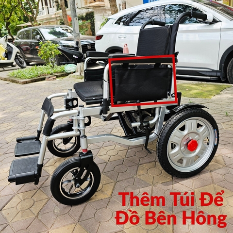 Xe Lăn Điện Hongye W510 – Phiên Bản Đời Mới, Thể Thao, Bền Khoẻ Và Có Điều Khiển Từ Xa