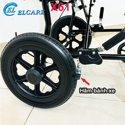 Xe Lăn Lucass X61 Bánh Nhỏ New