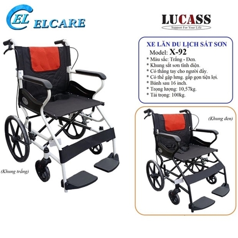 Xe Lăn Du Lịch Lucass X92