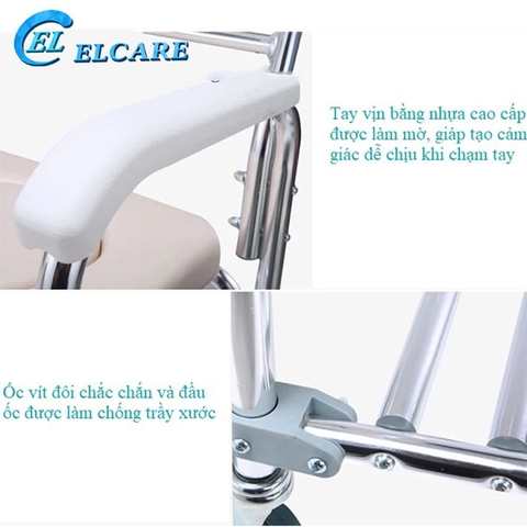 Ghế Bô -Ghế Tắm -Ghế Ngồi-Xe Lăn 4 trong 1 Siêu Tiện Lợi SC7005B