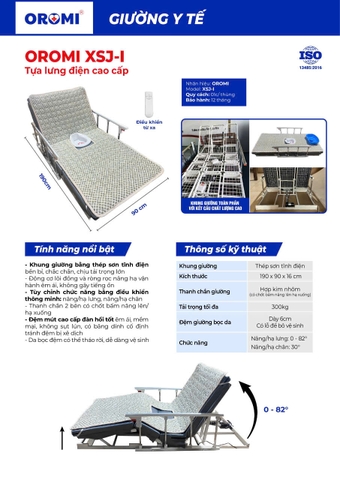 Tựa Lưng Điện Cao Cấp XSJ-I New