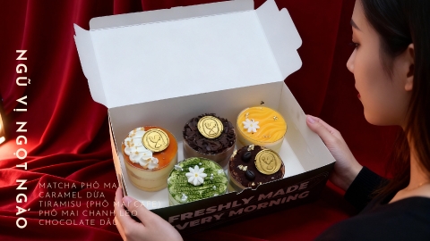 Set bánh ngũ vị ngọt ngào