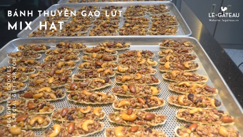 Bánh Thuyền Gạo Lứt Mix Hạt – Giòn Thơm Lành Vị, Năng Lượng Tự Nhiên 