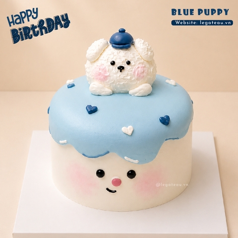 Bánh Blue Puppy – Cún Mũ Xanh