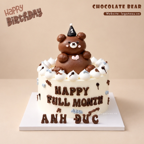 Bánh Chocolate Bear – Gấu Socola