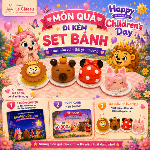Set 2 bánh The Adventure
