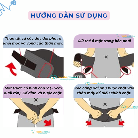 Hướng dẫn sử dụng đai lưng cột sống