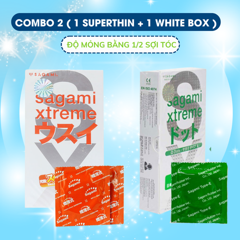 Bao cao su siêu mỏng Xtreme tăng cảm giác chân thật, chất lượng cao cấp từ Nhật Bản, bcs Sagami bảo đảm an toàn giá rẻ