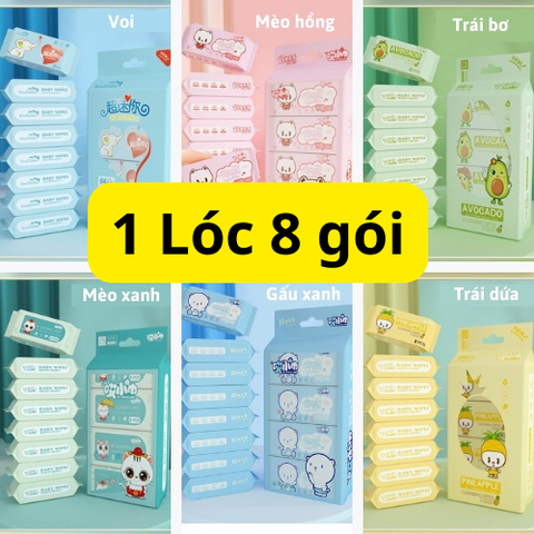 Khăn giấy ướt mini bỏ túi tiện lợi, nhỏ gọn giúp duy trì vệ sinh cá nhân mọi lúc