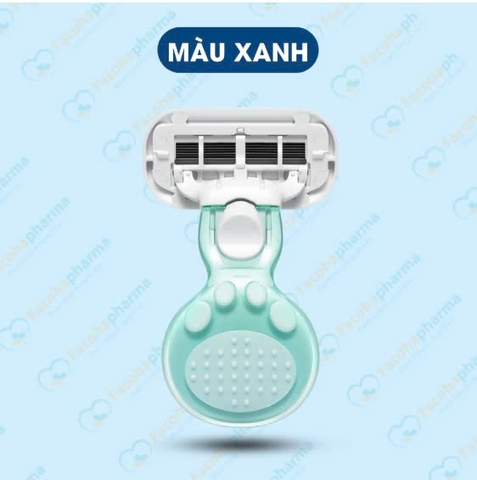 Dao cạo lông body cho nữ 4 lưỡi giúp cạo lông sát hơn đem lại làm da mềm mịn có hộp đựng tiện lợi