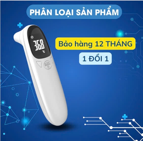 Nhiệt kế điện tử hồng ngoại cho bé và cả gia đình giúp đo thân nhiệt dễ dàng thiết kế nhỏ gọn