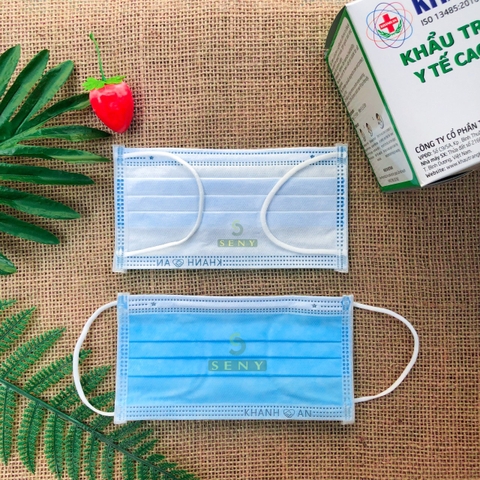 Khẩu trang y tế 4 lớp kháng khuẩn Khánh An 50 cái/hộp