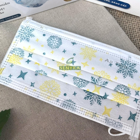 Khẩu trang y tế 4 lớp kháng khuẩn An Tâm - Hộp 50 cái