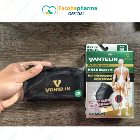 Băng gối thể thao Vantelin Nhật Bản bảo vệ dây chằng đầu gối khỏi bị chấn thương