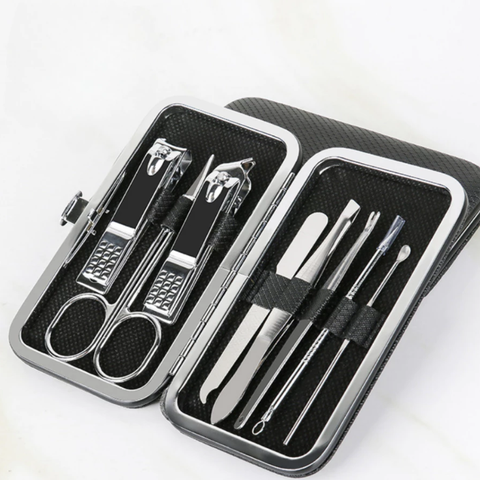 Bộ cắt móng tay 7 món cao cấp chất liệu thép không rỉ bền bỉ