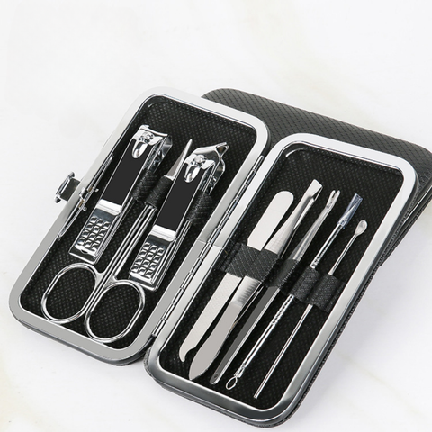 Bộ cắt móng tay 7 món cao cấp chất liệu thép không rỉ bền bỉ